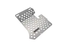 Rennline Aluminium Bodenplatte. Beifahrerseite. Porsche 911/912/930 COUPE - F18RH