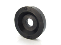 Rubberen buffer voor achterbumper. Porsche 356B / 356C - 64450524505
