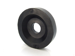 Tampone in gomma per paraurti posteriore. Porsche 356B/356C - 64450524505