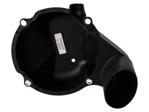 Capot de ventilation du conduit d'air du couvercle de l'alternateur. Porsche928 - 92860313309, 92860313307