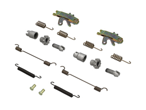 Handbrake Shoes Spring Kit. Porsche 924 turbo / 944 1982-85 - 99335207100, 298609723, 90135295410, 90135293210, 92835295702, 95135209000, 477409459, 477609459A