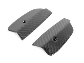 Capuchon d'extrémité de garniture supérieure de porte en fibre de carbone. Porsche 911 / 964 / 993 - 91155542100, 91155542200, 9115554210001C, 9115554220001C