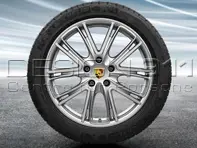 20' Panamera (971) Exclusive Design Platinum Silver Alufelgen & Winterreifen Original Porsche - 971044600C