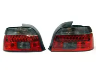 Set di luci per indicatori di direzione posteriori a LED fumé / rosso BMW Serie 5 E39 95-00 - 0001223295, 1223295