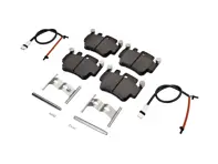 Plaquettes de frein avant, capteurs, kit de goupilles Porsche 987 Boxster S / Cayman S Pagid Street+ - 23329, 99635294903, 99735193904, 99661236501, 99635195901, T8028SP2001, 07.B314.15 - E2405, T1231, T8028SP2001, 23329