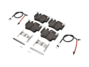 FRONT Brake pads, sensors, pin kit Porsche 987 Boxster S / Cayman S Pagid Street+ - 23329, 99635294903, 99735193904, 99661236501, 99635195901, T8028SP2001, 07.B314.15 - E2405, T1231, T8028SP2001, 23329