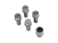 Kit bullone ruota di bloccaggio M14 x 1,25 Lunghezza: 50,5 mm per Porsche - 27226SU