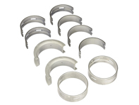 Main bearing set, Standard. Porsche 924S / 944 / 968 - 94410190100, 92810111502, 92810111503, 92810111700, 92810111701, 92810111708, 92810113203, 92810113206, 92810113303, 92810113900, 92810190102, 94410113900, 94410190100, 94410113916, 94410113900002 - H006/5 STD