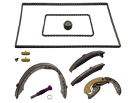 Kit catena distribuzione motore per albero a camme e pompa olio. Porsche 958 3.6/970 3.0L/Macan 3.0L, 3.6L - 94810516902, 94810516910, 4775, 90001163, 94610725275, 94610725877, 94610223175, 94610518076, 94810502312, 94810516612, 94610506800, 94810506510, 94610725300