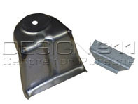Staffa antiurto sospensione. Porsche 356A-356B T5 - P154A, PP154A, 64450117105, PP154AL, P154AL, P154AR, PP154AR