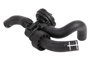 Durite de liquide de refroidissement avec soupape à dépression. Porsche 958 Cayenne 3.0L Hybride 2010-2014 - 95810637402