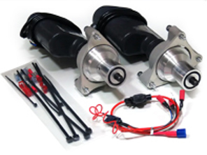 Alerón trasero cilindros eléctricos 4' eRam Kit™. Porsche 997TT - 99651295101, 99651295201