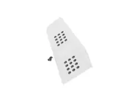 Poignée en caoutchouc pour pédale morte Rennline en aluminium. Porsche Panamera - A14.3P62102, A143P62102