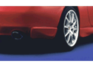 Seitenschwellerleisten hinten GT3 MK1 Porsche 996 1997-08/2001 - 99650597700, 99650597800