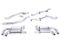 Milltek Sports Exhaust System Resonated (Slightly Louder System). Porsche 958 Cayenne Turbo - 95811191020, 95811191021, 95811191022, 95811191023, 95811191320 - SSXPO109