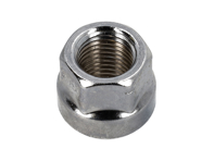Wheel nut (Open Ended) Ball Seat R14 (Chrome Finish) fits various Porsche models - N0201121