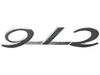 „912“-Chrom-Emblem hinten. Porsche 912 65-69 - 90255930523