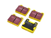 EBC YELLOW Brake Pads 'Fast Road' Rear. Porsche 911 / 930  (OE Part No 91135295003 / 91135295004) - 91135295005, 91135295003, 91135295004, 91135295006, 91135295007 - DP4104R