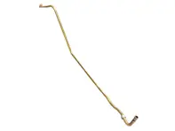 Rohr vom Öltank zum Ölkühler, Messing, Rücklauf. Porsche 911 S 71-72 - 91120702501, 91120702601