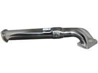 Exhaust pre-silencer Sports. Made of polished stainless steel. Porsche 911 1975-89 - 93011118300, 92.300, 1620200500, 92.300S, 1620200600, 93011118301 - 92.300S, 1620200600