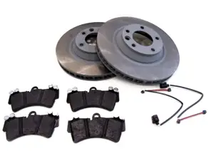 Disque et plaquettes de frein avant voitures avec roues de 19" minimum Taycan Turbo 9J1 Taille du disque 415mm X 40mm - 9Y0615301AF, 9Y0615302AF, 9Y0698151AQ, 971907637