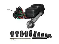 Antenne électrique chromée, culot 28mm. Porsche 911 1963-89 - EQ035100, 1600900100