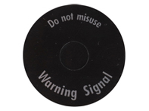 Adesivo, interruttore luce di emergenza, inglese. Porsche 911/912 - 90161362902, 1601501900 - JG.629.02, 1601501900