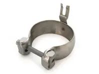 Auspuffkrümmerklemme. Porsche 957 Cayenne 4.8L - 95511110870, 95511110850