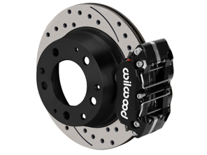 Kit étrier et rotor de frein arrière Dynapro-P avec disques ventilés, percés et fendus. Porsche 911 1984-89 Wilwood - 90135204114, 91135290700, 91135290800 - 140-16682-D, 140-16682-DR, 140-16682-DY