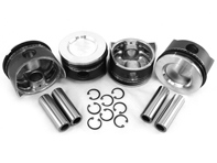 Piston set, Dished 94x71mm. Porsche 914 - VW9400T4P
