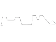 Halteklammer für Stößelrohr. Porsche 914 - 021109339 - 8111650100