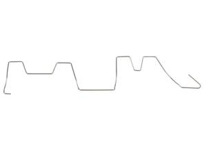 Clip di fissaggio per tubo asta di spinta. Porsche 914 - 021109339 - 8111650100