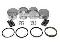 Piston Set, Forged JE 96mm 2.0. Porsche 914/ VW Type 4 - VW9600T4PJE