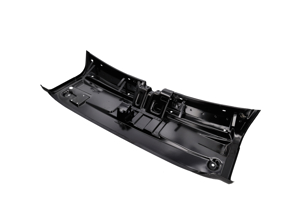 Nasenplatte der vorderen Trennwand. (Ohne Loch für Aircon). Porsche 911 8/73-89 - 591124, 1680500300, 91150109906GRV, 91150109906 - 1680500300