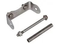 Auspuffhaltestange. Porsche 991.1 Carrera - 99111147701, 99111147700