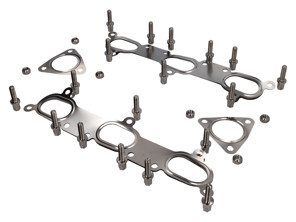 Kit guarnizione collettore di scarico, dadi e bulloni. Porsche 997TT - 99907358901, 90037822701, 90037813100