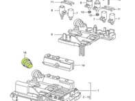 Soporte de guía de cable, caja de cambios Tiptronic. Porsche 996 / 997.1 2001-09 - 00004320728 Soporte de guía de cable, caja de cambios Tiptronic. Porsche 996 / 997.1 2001-09 - 00004320728
