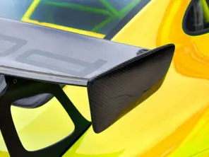 Plaques d'extrémité de spoiler arrière en fibre de carbone. Porsche 991.2 GT2RS - 99151246372G2X, 99151246472G2X - C3-GT2RSWEP