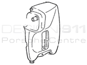 Reserva de agua. Porsche 928 1988>> - 92852807501