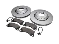 Ensemble plaquettes et disques de frein avant. Porsche Panamera Turbo / Turbo S - 298615301C, 298615302C, PAA698151, 95861236500