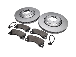 Ensemble plaquettes et disques de frein avant. Porsche Panamera Turbo / Turbo S - 298615301C, 298615302C, PAA698151, 95861236500