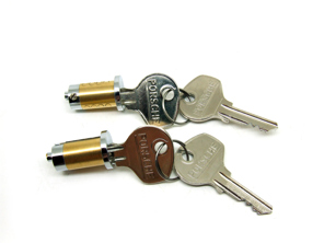 Lock Cylinder Set with Keys Porsche 356B/356C - PCG53165000