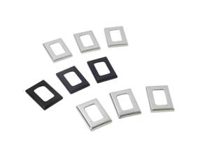 Fensterheberschalterrahmen Aluminium. Porsche 911 / 964 / 993 - 9646136210001C, 9646136210101C, 91161362103, 91161362104 - TK Z 80-3, TK Z 80-2, TK Z 80-1