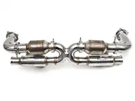 Pot d'échappement Sport Cat X-Pipe. Porsche 993 Turbo - 99311321357, 99311221358, 99311321359, 99311321457, 99311321458, 99311321459