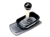 Schaltknauf (Sphere) und Manschette aus Ebenholz. Porsche 964 / 993 - 99342407502, 99342407501, 993424075028YR, 96442407505