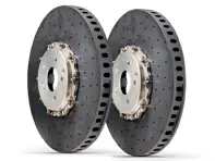 Jeu de disques de frein arrière en céramique de carbone. Porsche 997 - 99635240104, 99635240500, 99635240502, 99635240204, 99635240600, 99635240602, 298615601, 298615602 - ST-K-1064