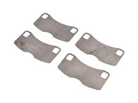 Titan-Bremsbelag-Hitzeschilde E8006. Porsche 997 Turbo / GT3 / GT3RS (OE-Teilenummer 99735294901) - 24154, 07.B315.15, 07B31515, 99735294901 - E8006, T1730