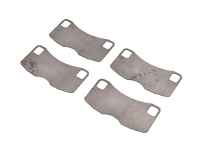 Titan-Bremsbelag-Hitzeschilde E8006. Porsche 997 Turbo / GT3 / GT3RS (OE-Teilenummer 99735294901) - 24154, 07.B315.15, 07B31515, 99735294901 - E8006, T1730