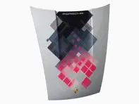 Décoration murale pour capot de voiture 911 - Turbo n° 1