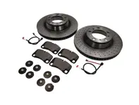 Pack Plaquettes et Disques de Frein ARRIERE Porsche 997 3.6L C4 - 99735294904, 99761275402, 99635208600, 99635208602, 99635240502, 99635240602, 99635240X02BRE, 99635240X02, 99735294904BRE